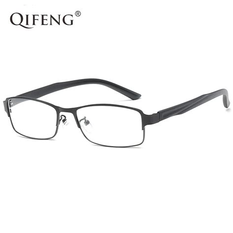 Qifeng Reading Glasses Men High Quality Diopter Presbyopic Eyewear Male Degree Eyeglasses 1 0 1