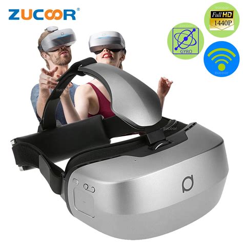 All In One 3d Vr Box Deepoon M2 Virtual Reality 360 Degree Immersive Glasses Game Video Wifi