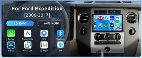 264g Android Car Radio For Ford Expedition 2006 2017 With Wireless Carplay Android