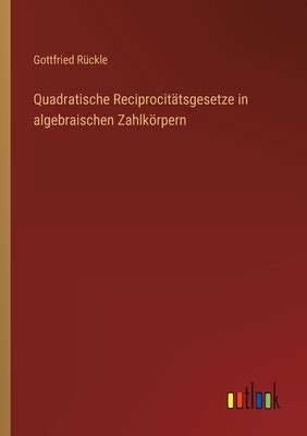 Pdf Read Quadratische Reciprocit Tsgesetze In Algebraischen Zahlk