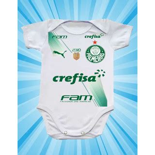 Body Bebê Infantil Palmeiras Verdão Futebol Personalizado o Nome