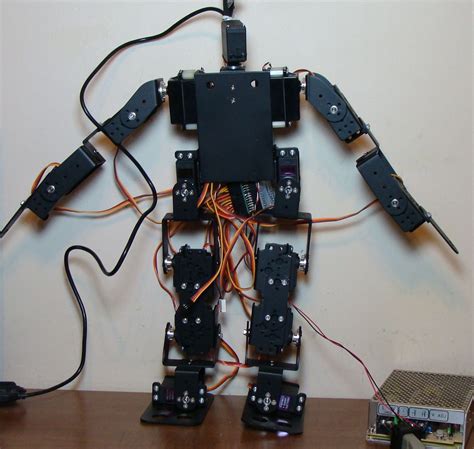 My Commentary And Technical Help Walking Humanoid Robot Found On