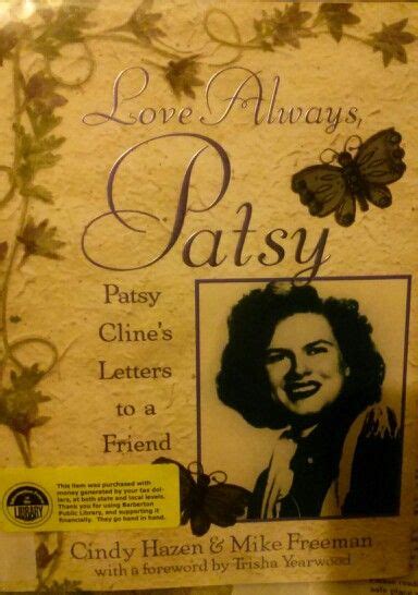 The Back Cover Of Love Alwayss Patsy Album With An Image Of A Woman