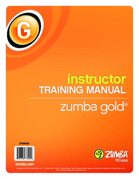 Pdf Zumba Gold ® Instructor Training Manual Paulina Vasquez