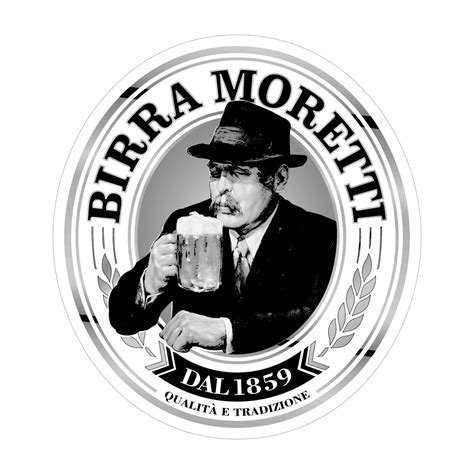 Birra Moretti Logo Black And White Brands Logos