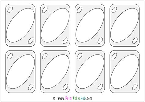 Free Printable Blank UNO Cards Template [PDF] - Printables Hub