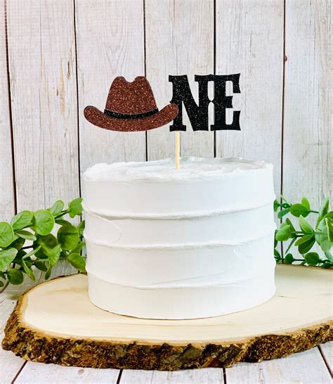 Cowboy Cake Topper Cowgirl Party Cowboy 1st Birthday Cowboy Etsy