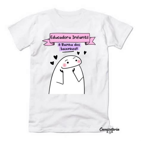 Camiseta Flork Profissoes Educadora Infantil Elo7