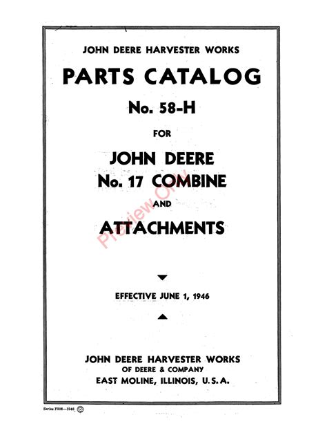 John Deere 40 BALE EJECTOR Parts Catalog PC2000 06AUG23