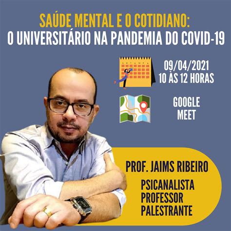 Aula Aberta Sa De Mental E O Cotidiano O Universit Rio Na Pandemia