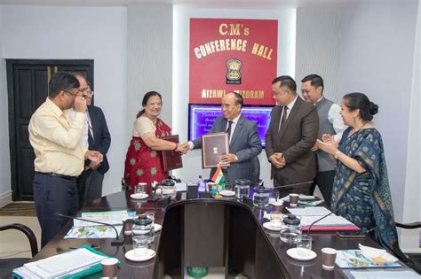 RITES Signs MoU With Mizoram Govt For Infra Works