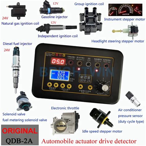 Probador De Bobina De Encendido De Coche V Lvula Solenoide De Motor