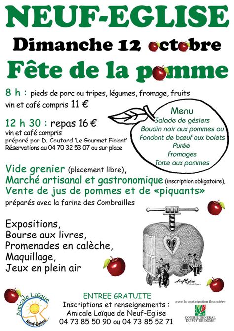 Fête de la Pomme Neuf Eglise