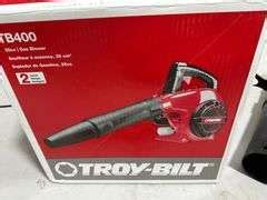 Troy Bilt 180 MPH 400 CFM 2 Cycle 25 Cc Gas Handheld Leaf Blower