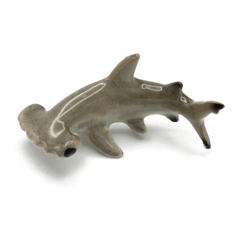 Little Critterz Shark - Hammerhead Shark "Sensor" - miniature porcelain figurine - Walmart.com