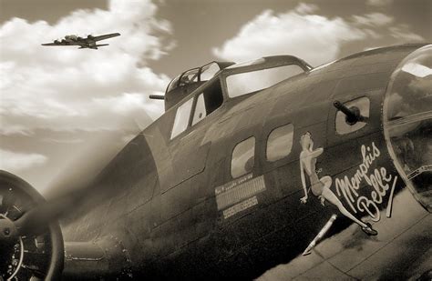 B - 17 Memphis Belle Photograph by Mike McGlothlen - Fine Art America