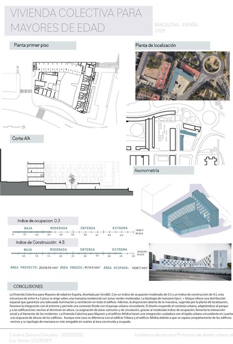 Arq Vivienda Estudiantes Y Tipolog As De Manzana Behance