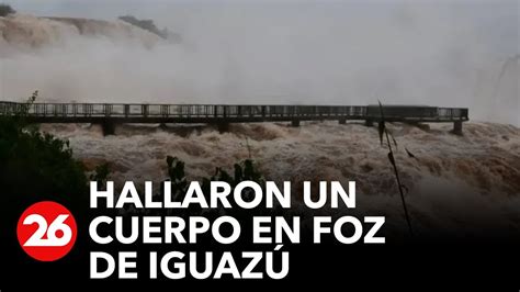 ARGENTINA Hallaron un cuerpo en Foz de Iguazú Videos Canal26