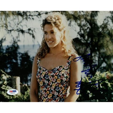 Sarah Jessica Parker Signed Sex In The City 8x10 Photo Psa Pristine Auction