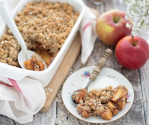 Havermoutcrumble Met Appel Uit De Oven Eef Kookt Zo