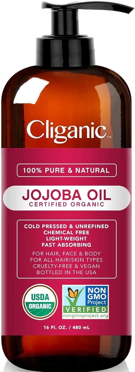 Amazon Cliganic Usda Aceite De Jojoba Org Nico Puro