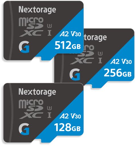 G Series Adaptermicrosdxc Uhs I U V A Memory Card Nextorage