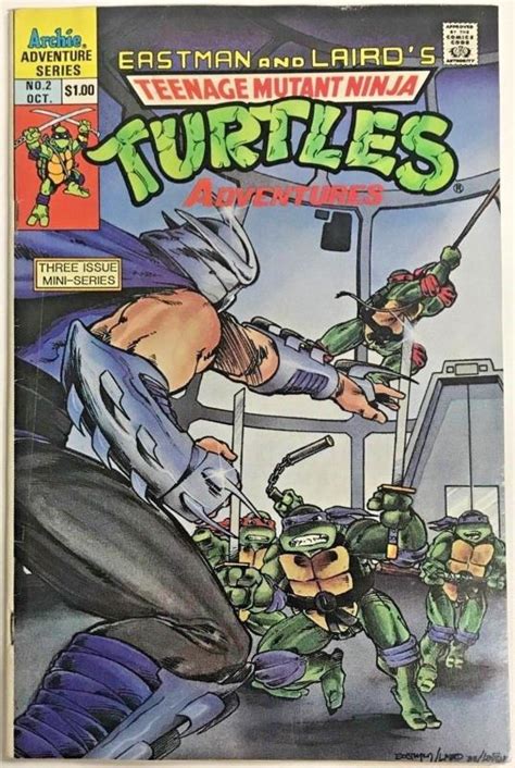 Teenage Mutant Ninja Turtles Adventures 2 VG 1988 Archie Comics Comic