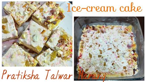 Ice Cream Cake Recipe Cassata Recipe Cassata Ice Cream At Home Homemade Cake Ice Cream