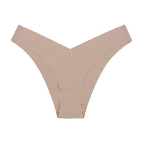 Knosfe Sexy Thong No Show Seamless Stretch Womens Underwear Sexy Soft