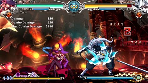 Blazblue Central Fiction Starter Nine Combos Youtube