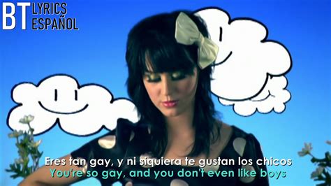 Katy Perry Ur So Gay Lyrics Espa Ol Video Official Youtube