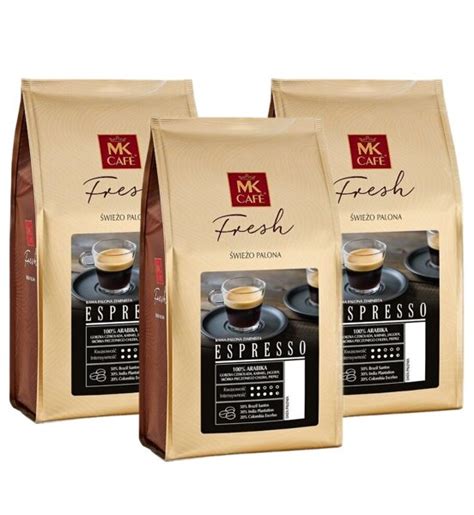 Mk Fresh Espresso Zestaw Kaw Ziarnistych X Kg