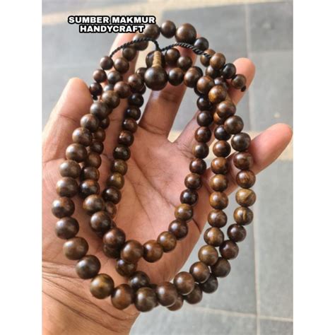 Jual Tasbih Gaharu Grade A Mm Gaharu Buaya Gaharu Kalimantan Tasbih