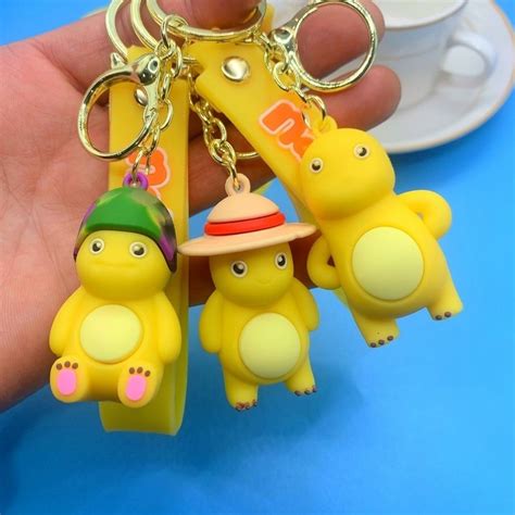 Jual Gantungan Kunci Keychain Naloong Dino Yellow Nailong Nailoong