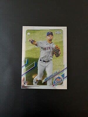 2021 Topps Chrome Andres Gimenez 88 Rookie RC New York Mets Cleveland