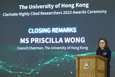 HKU Honours 51 Highly Cited Researchers In Awards Ceremony The