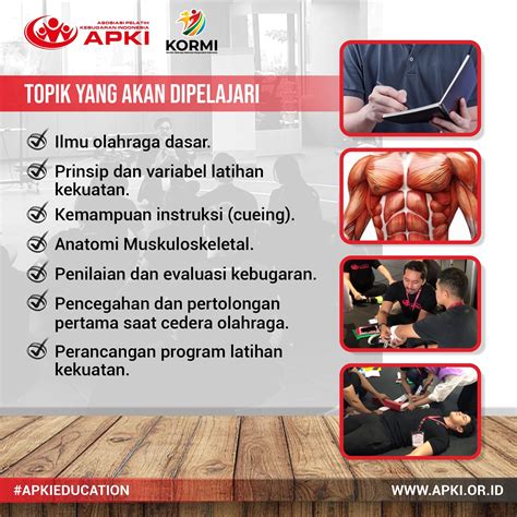 Fitness Trainer Course Asosiasi Pelatih Kebugaran Indonesia