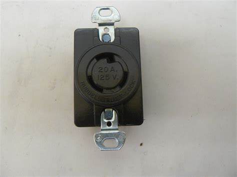 Hubbell Twist Lock Receptacle A Vac Wire New Ebay