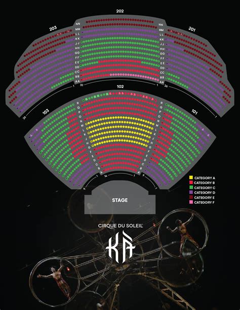 Mgm Seating Chart With Seat Numbers