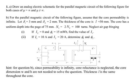 Solved Draw An Analog Electric Schematic For The Parallel Chegg