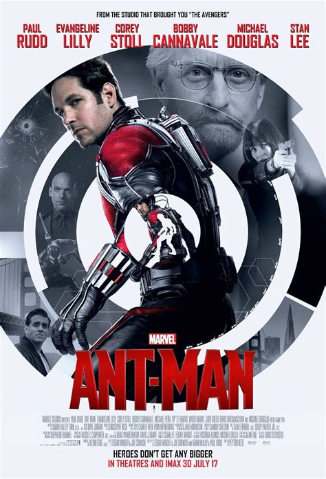 Ant Man Poster 2015 Paul Rudd Poster Antman Poster V6 EBay