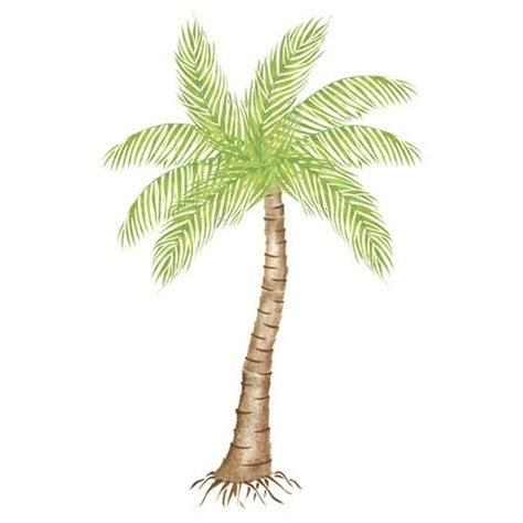 Large Palm Tree Wall Stencil Sku 1740 By Designer Stencils Walmart