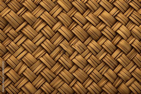 Wallpaper For Woven Bamboo Reeds Seamless Basket Weave Tileable Texture