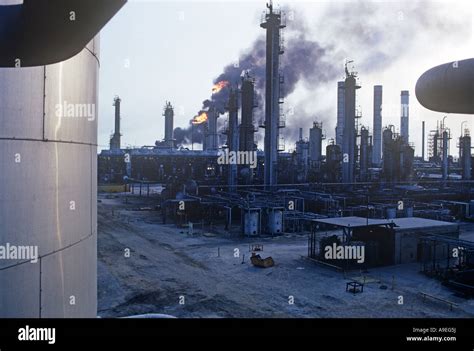 Saudi Arabia Ras Tanura Oil Refineryit Is The Hq Of Saudi Aramco