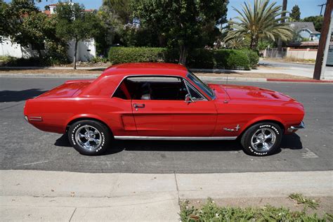 1968 Ford Mustang Custom Coupe Custom Stock 130 For Sale Near