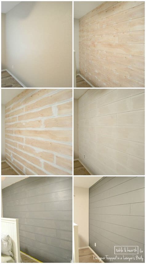 DIY Wood Plank Wall | A Step-by-Step Tutorial