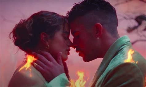 Watch Bad Bunny and Rosalías New Video for La Noche de Anoche Our