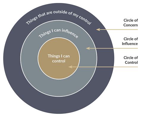 Understanding The Circles Of Influence Concern And Control