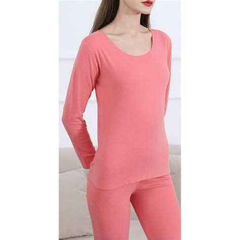 Fashion Silk Womens Silk Thermal Underwear Sets Silk Long Johns For Women Silk Long