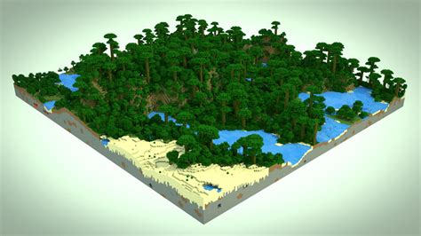 Minecraft Jungle Biome By Yoshiwako On DeviantArt